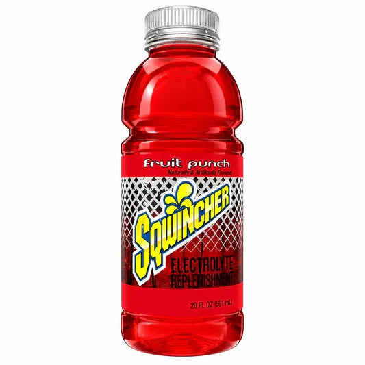 Sqwincher fruit punch electrolyte drink