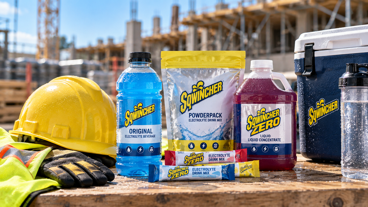 Electrolyte Drinks for Construction Workers: A Guide to Staying Hydrated on the Job