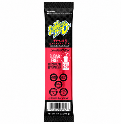 Sqwincher® Powder Pack Zero Assorted
