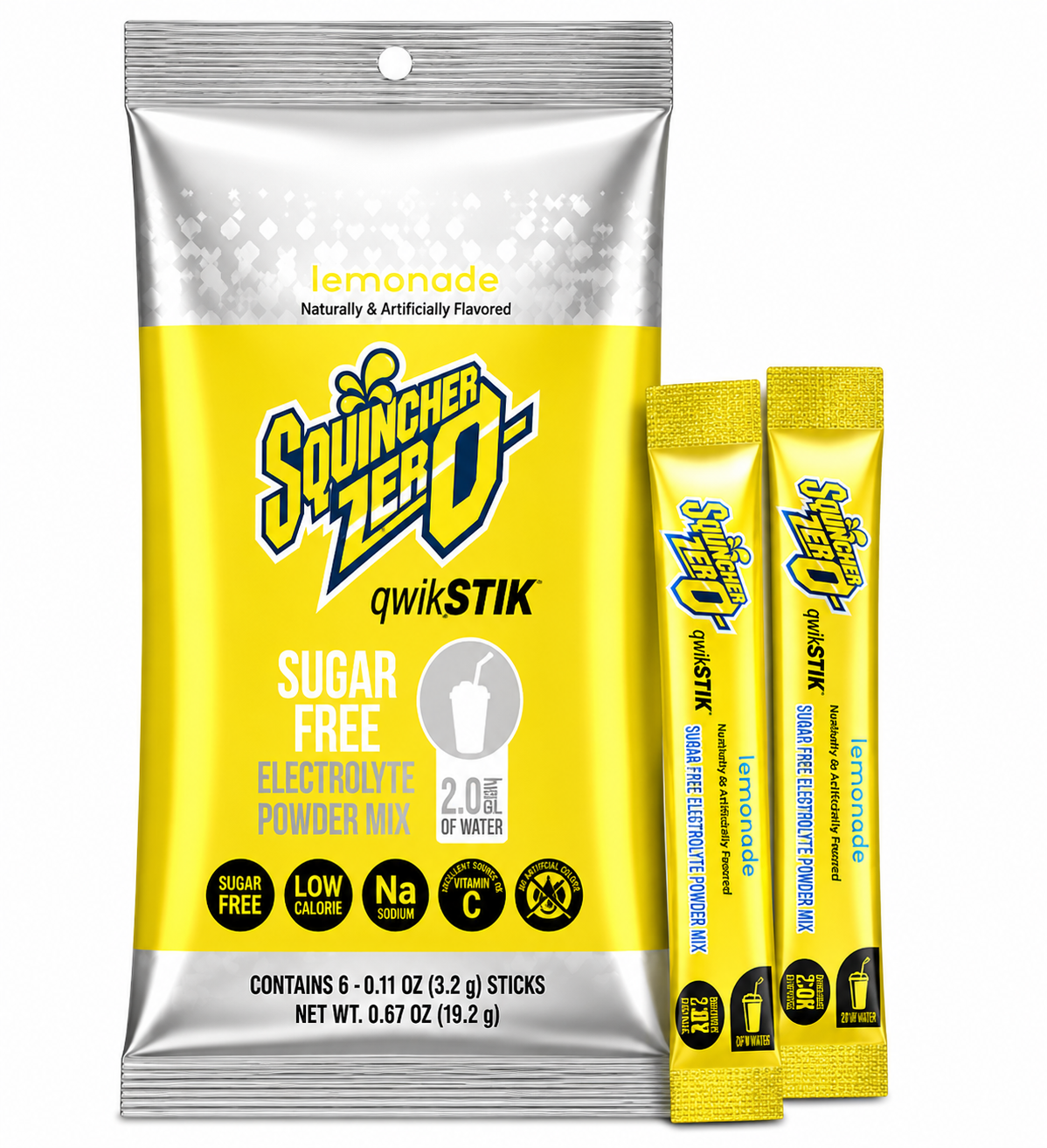 Sqwincher® Qwik Stik ZERO Assorted
