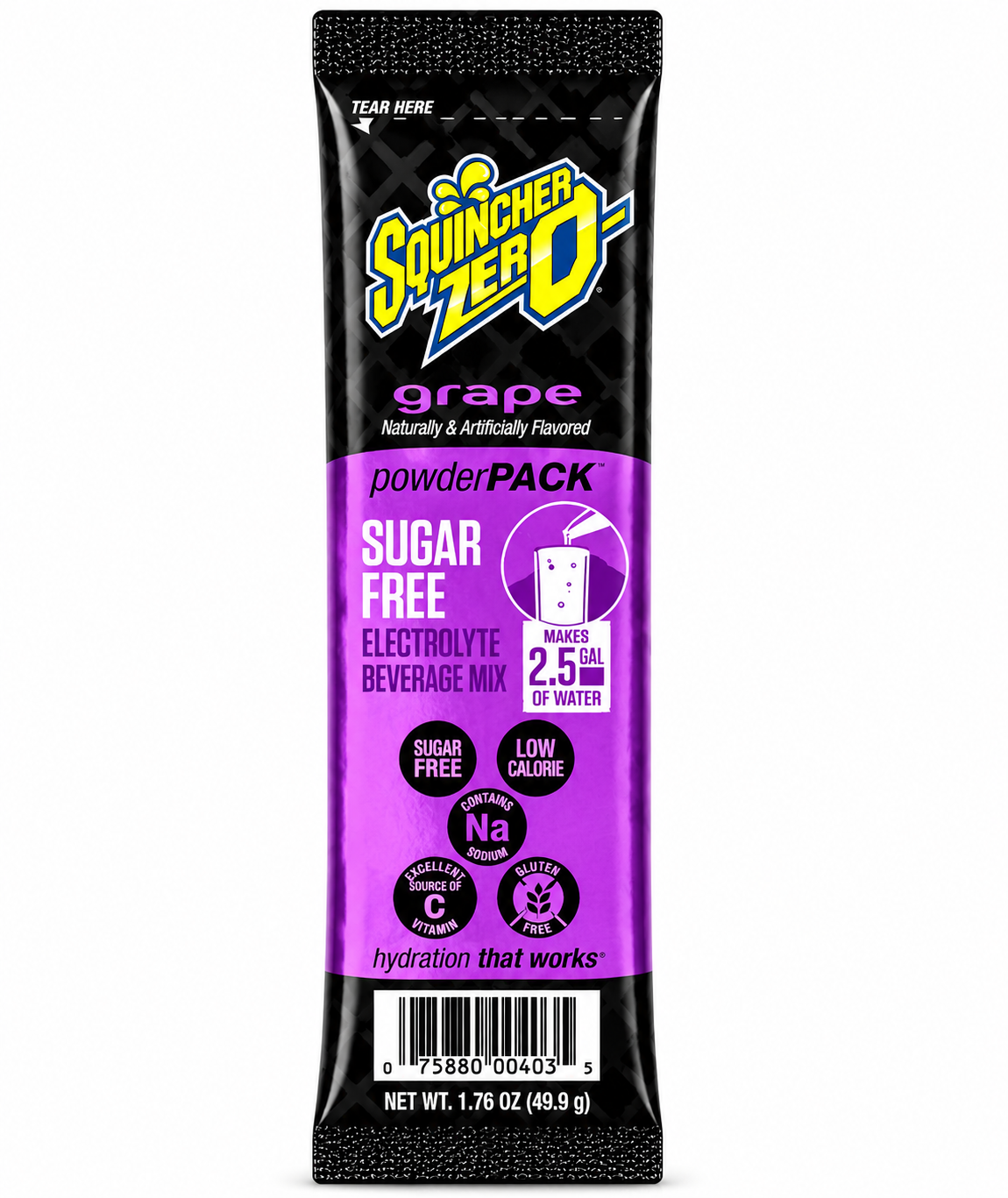 Sqwincher® Powder Pack Zero